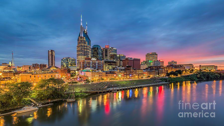 Nashville Skyline Photograph by Jason Ludwig Photography