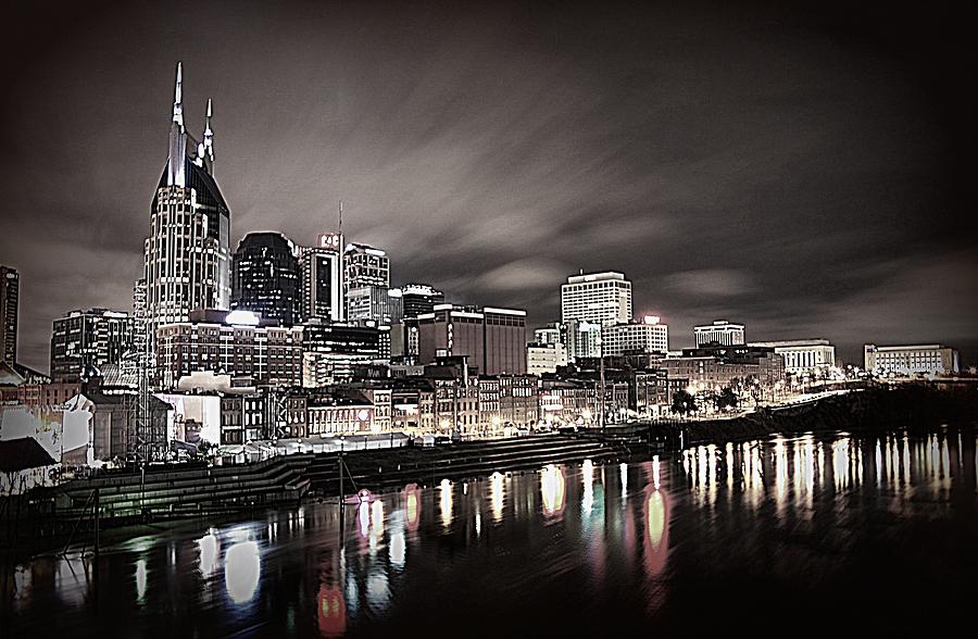 Nashville Skyline Photograph by Matt Helm
