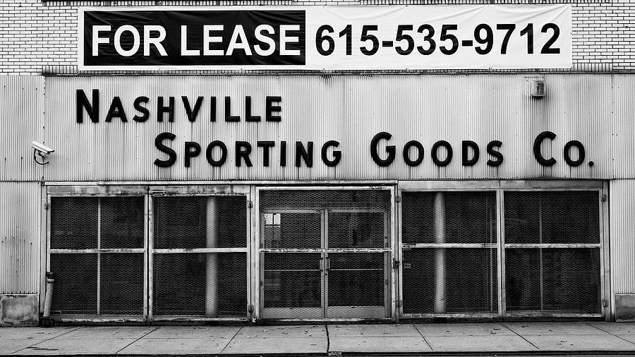 Nashville Photograph - Nashville Sporting Goods by Stephen Stookey