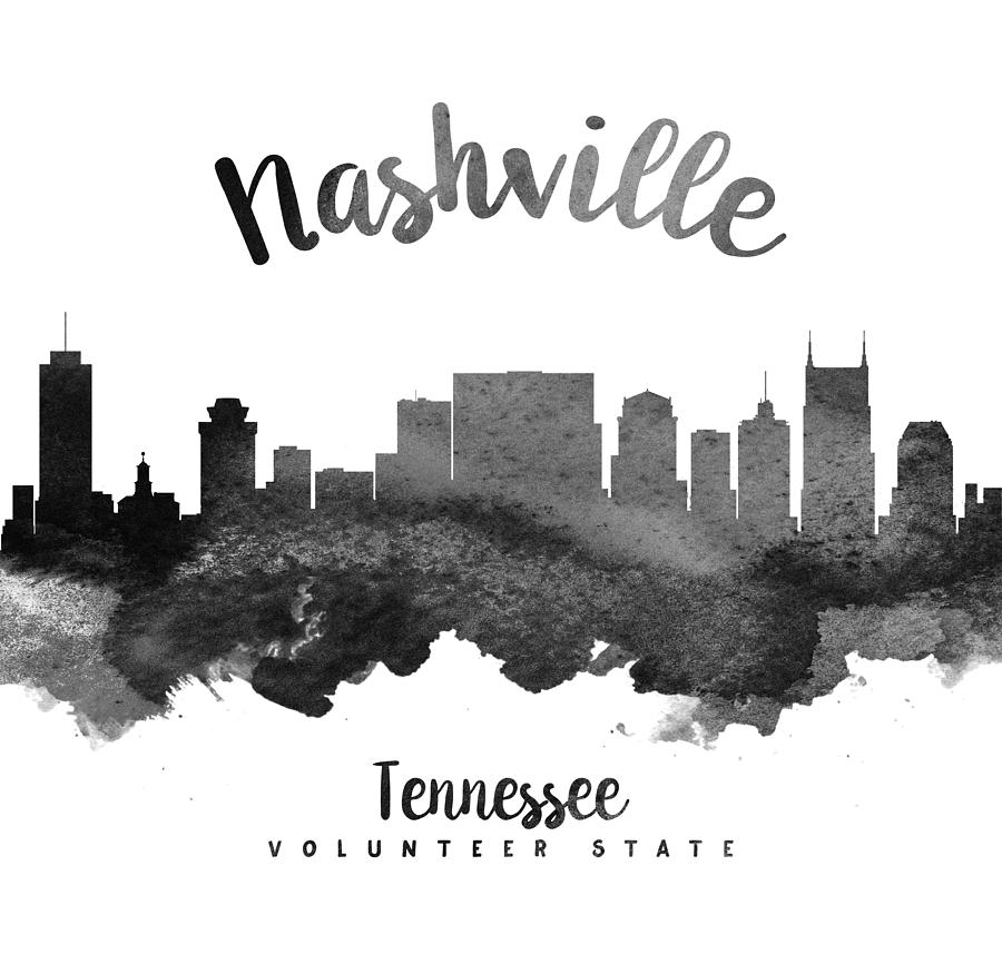 Nashville Tennessee Skyline 18 Painting