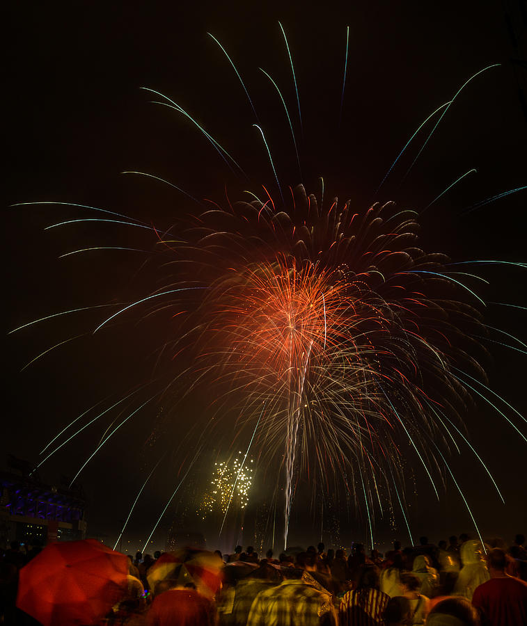 Nashville TN Fireworks Photograph by Richard Marquardt Fine Art America