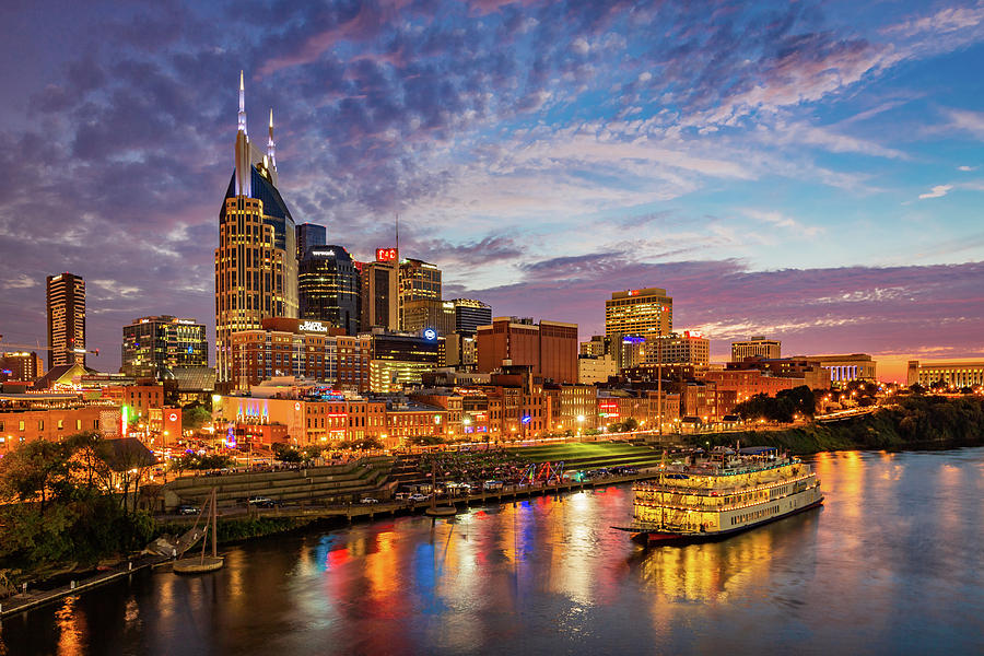 Nashville TN, Music Row Photograph by Gary Snell