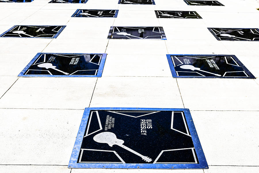 Nashville walk of fame Photograph by Chris Smith