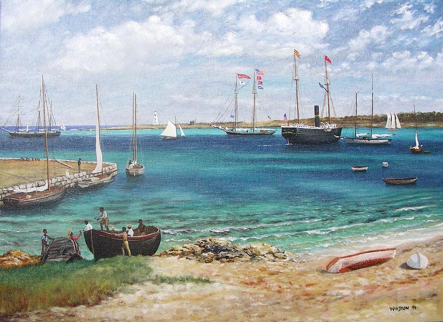 Nassau, Bahamas Painting by Michael Winston - Fine Art America