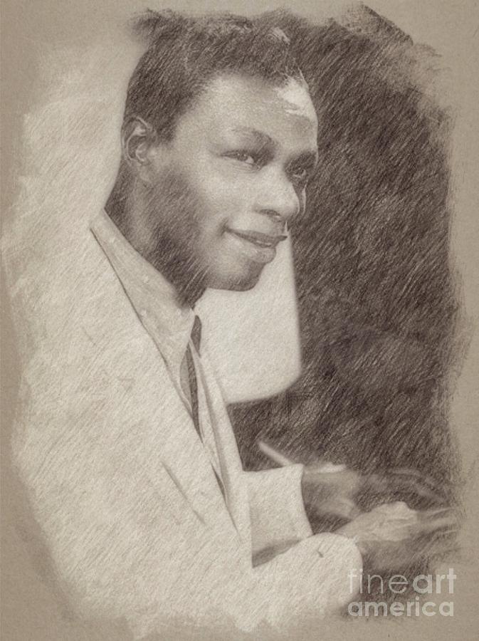 Nat King Cole, Singer Drawing