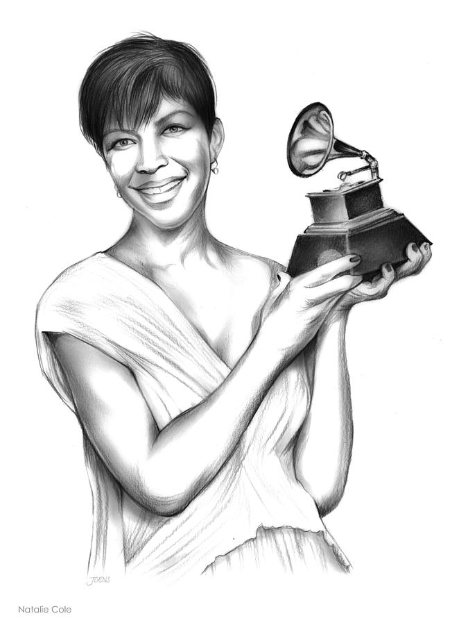 Natalie Cole Drawing
