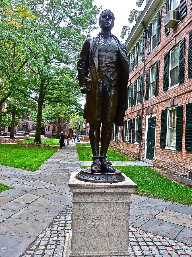 Nathan Hale Photograph by Diana Hatcher