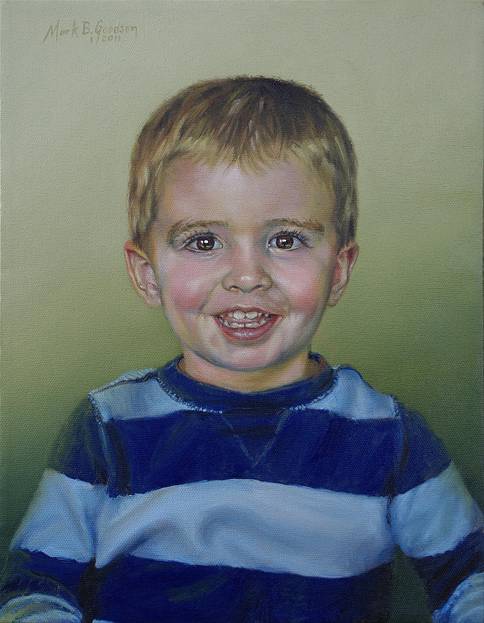 Nathan Painting by Mark B Goodson | Fine Art America