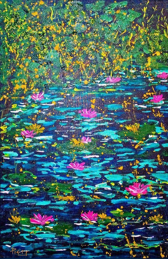 National Flowers Painting by Piety Dsilva