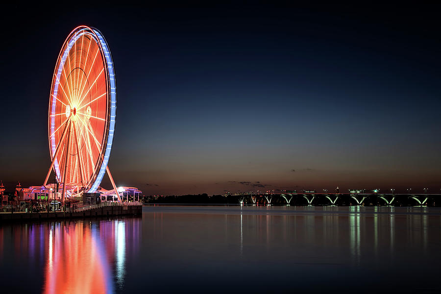 National Harbor Photograph by Ryan Wyckoff