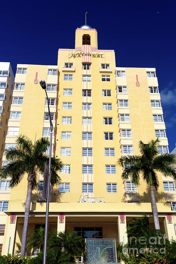 National Hotel South Beach in Florida Photograph by John Rizzuto