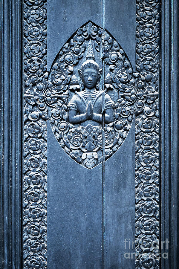 National Museum Buddha Door Photograph by Rick Piper Photography