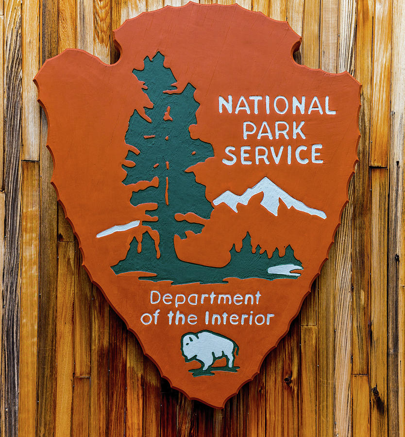 National Park Service Sign Photograph by Brian MacLean