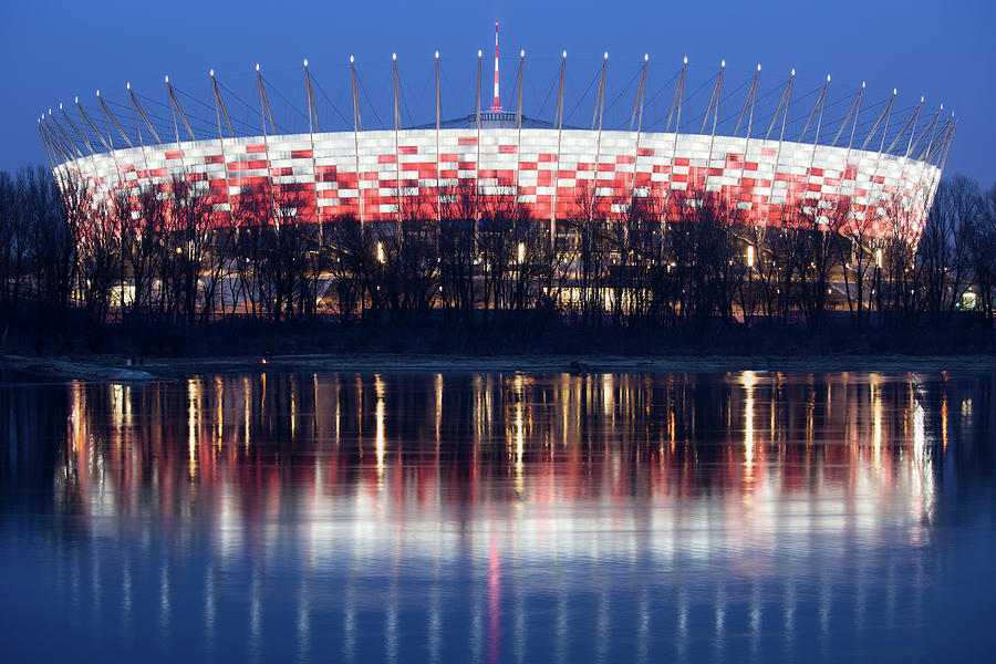 National Stadium in Warsaw Photograph by Artur Bogacki