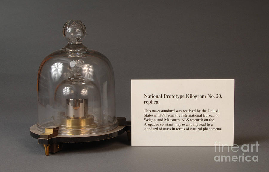 National Standard Of Mass, Kilogram Photograph by NIST/Science Source