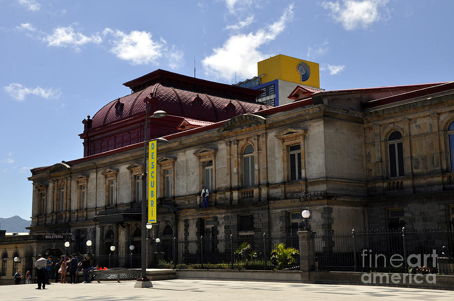 National Theater of Costa Rica 2 Photograph by Andrew Dinh