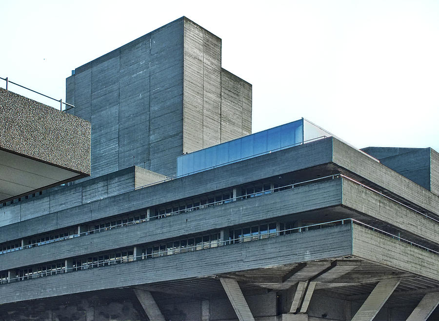 National Theatre London - Concrete Landscape Photograph