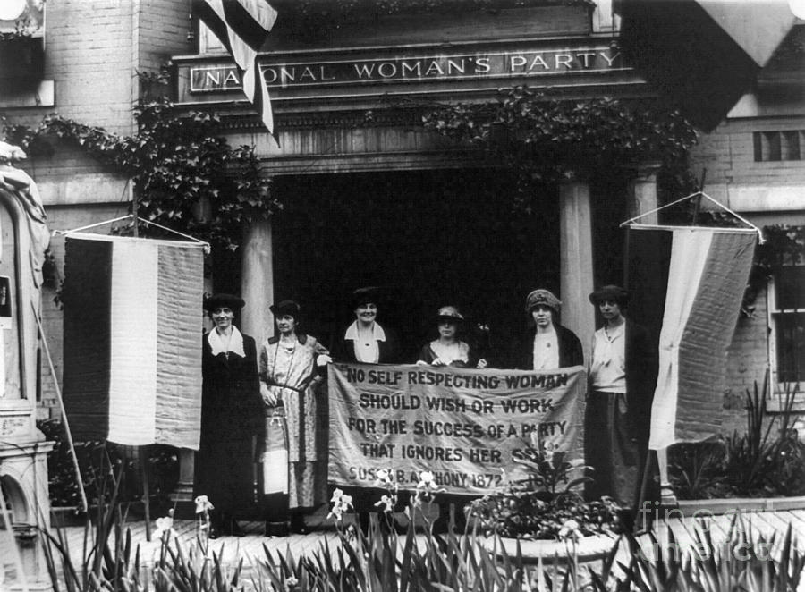 National Womens Party Photograph by Granger