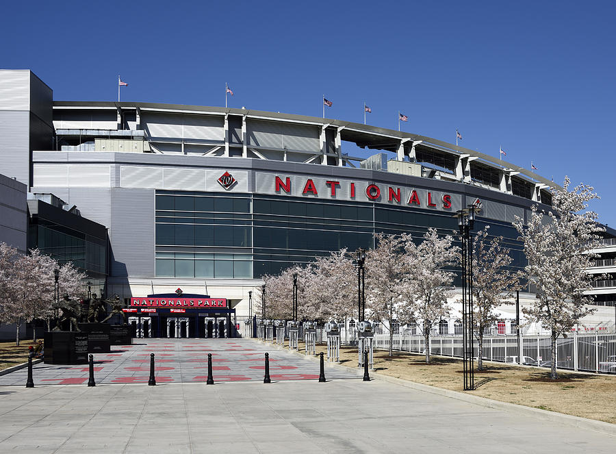Nationals Park in Washington D.C. Photograph by Brendan Reals