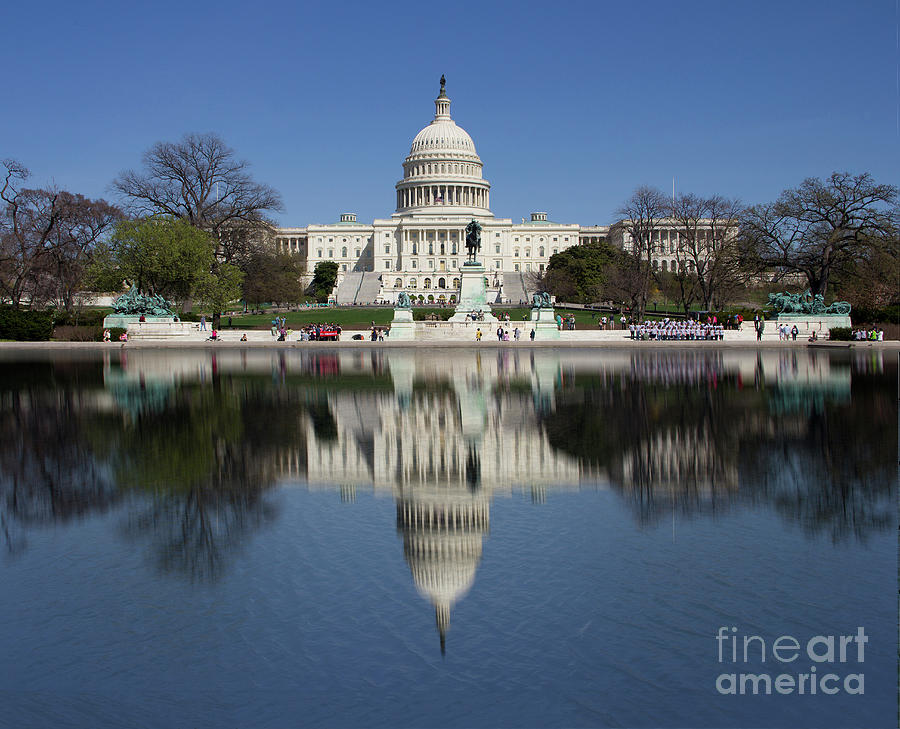 Nations Capitol Building Photograph by Karen Jorstad