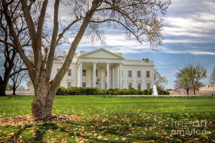 Nations White House Photograph by Karen Jorstad