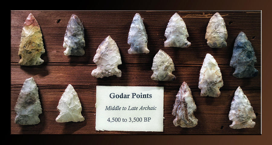 Native American Arrowheads Photograph by Thomas Woolworth