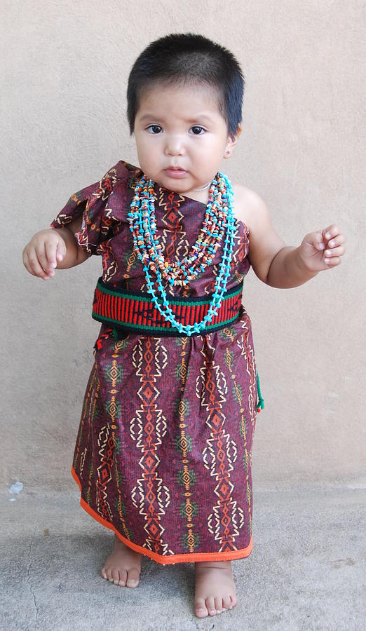 native american little girl