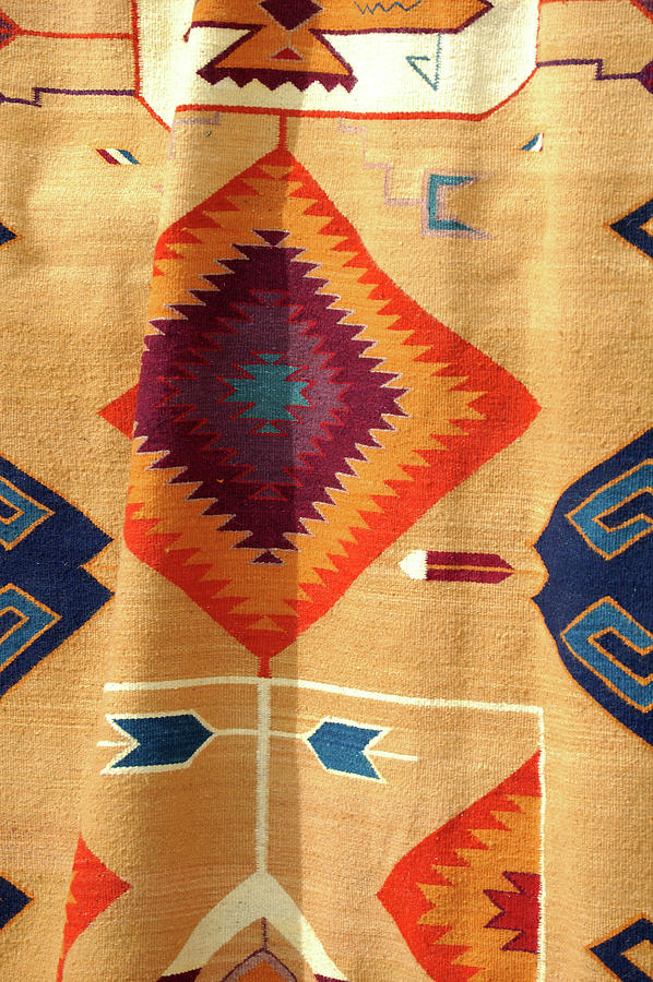 Native American Blanket Photograph by Jerry Sodorff