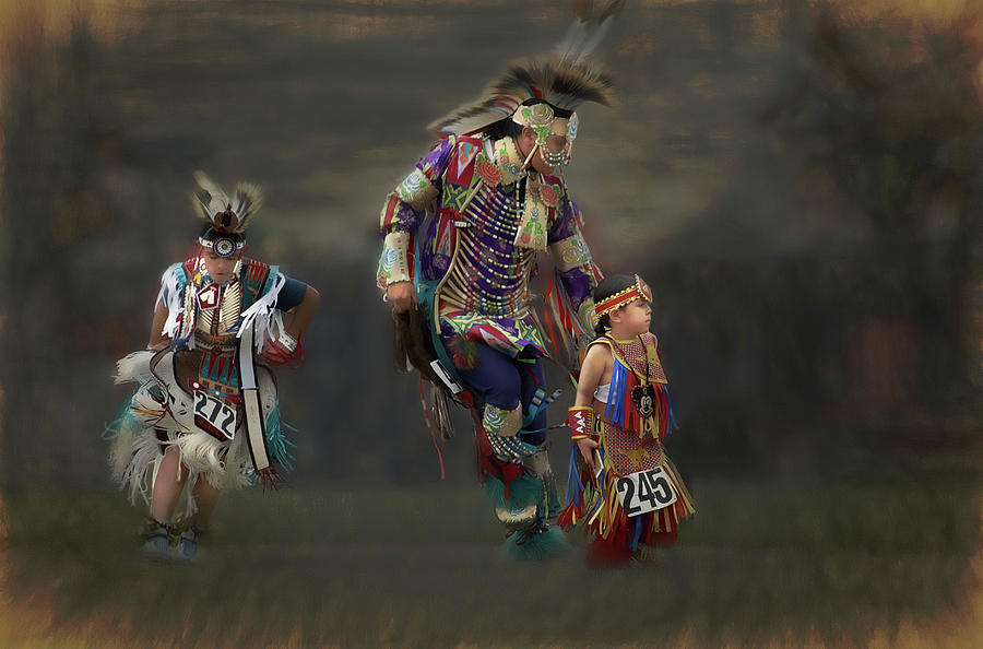 Native American Dancers Photograph by Dyle Warren