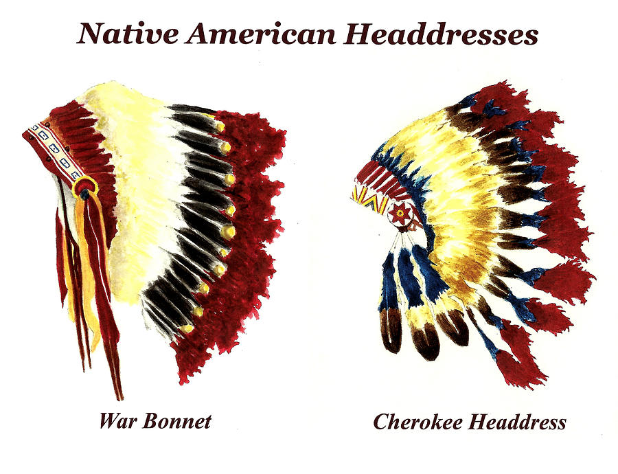 Native American Headdresses by Michael Vigliotti Native American Headdresses by Michael Vigliotti