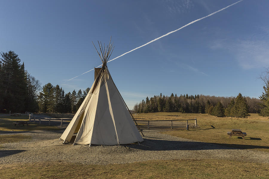 Native American Teepee Photograph by Josef Pittner