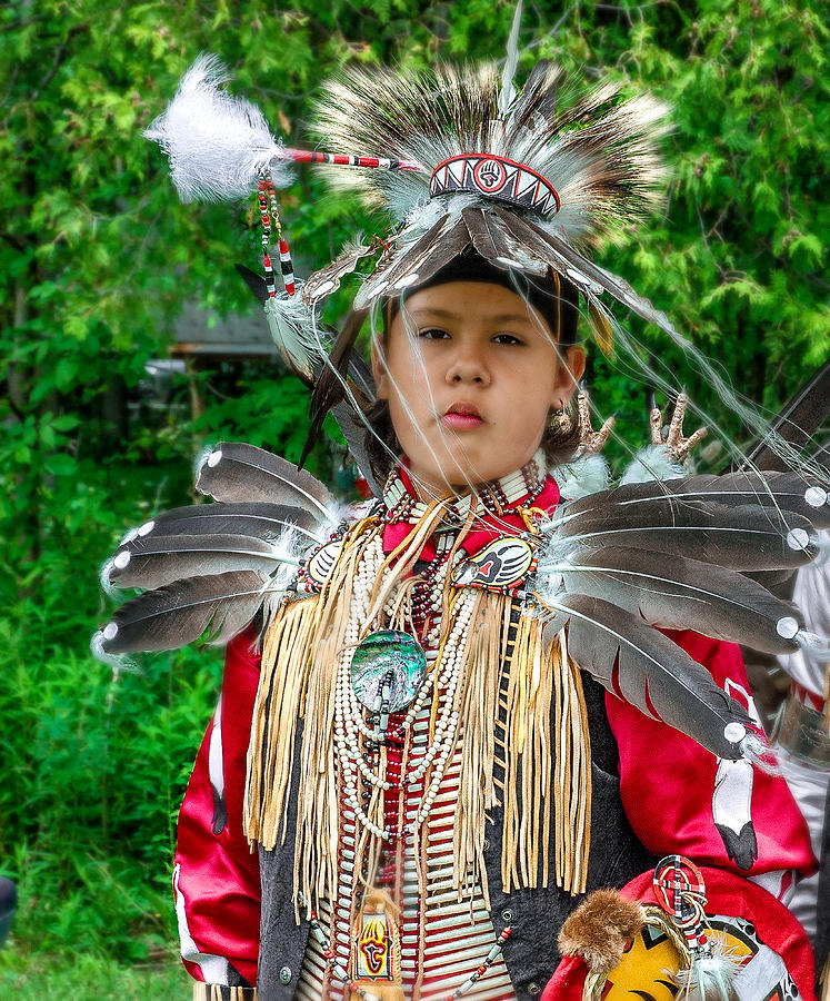 Native Boy Dancer Photograph by Patrick Boening
