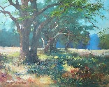 Native Pecans Painting by Bill Garrison - Fine Art America