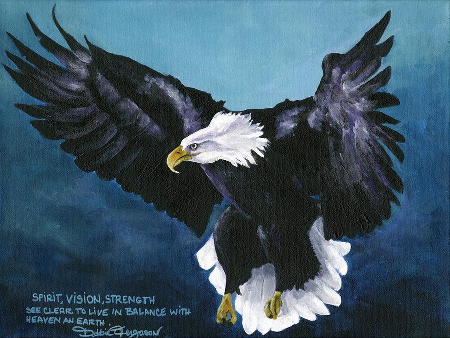 native american animal art eagle