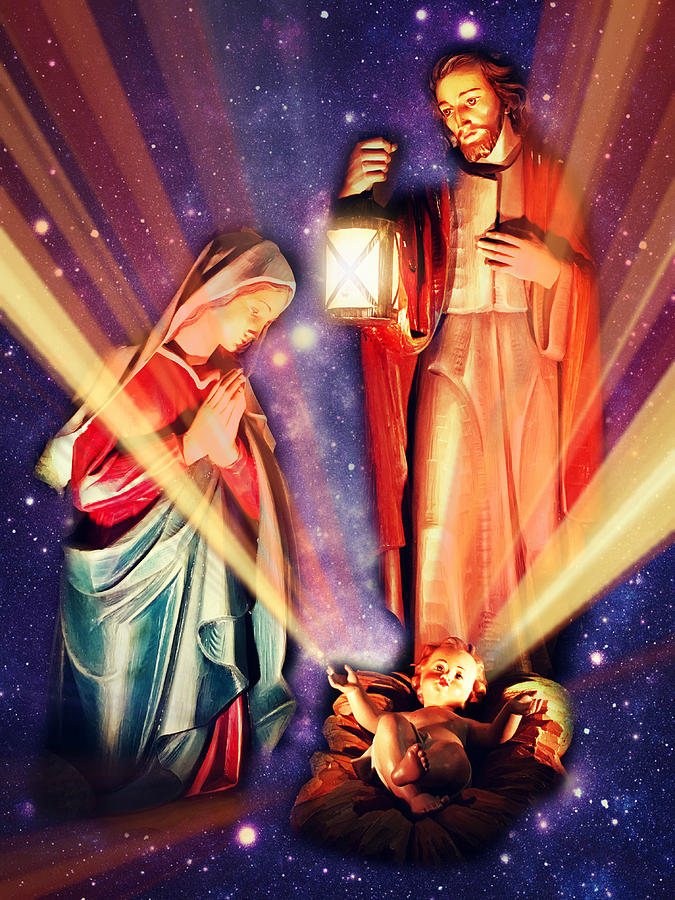 Nativity Christmas Card III Photograph by Aurelio Zucco