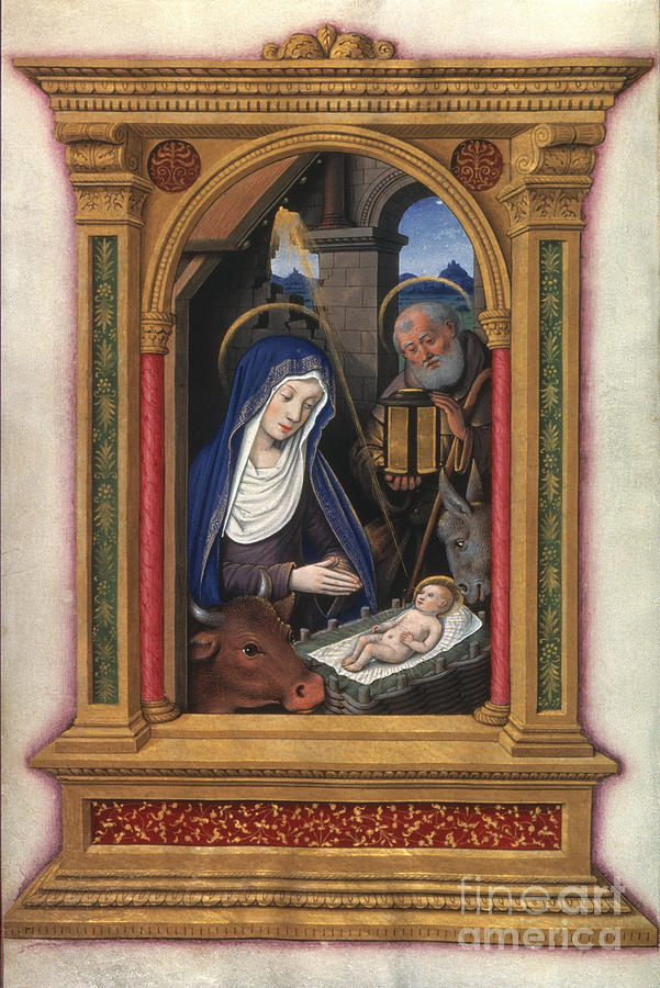 NATIVITY, FRENCH, c1510 Photograph by Granger