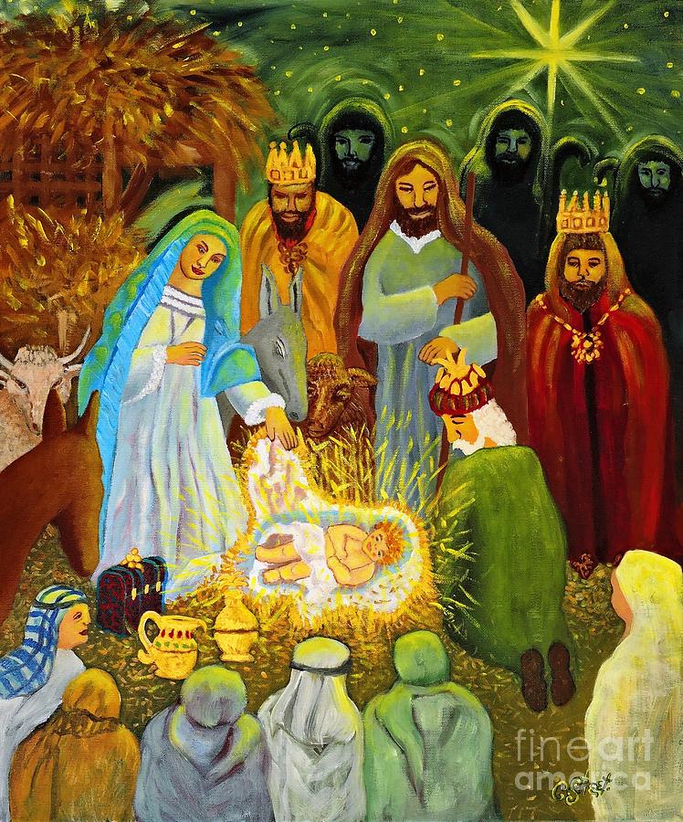 Nativity Of Christ The King Painting