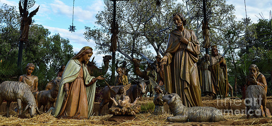 Nativity Scene 1 Photograph by Scott Parker