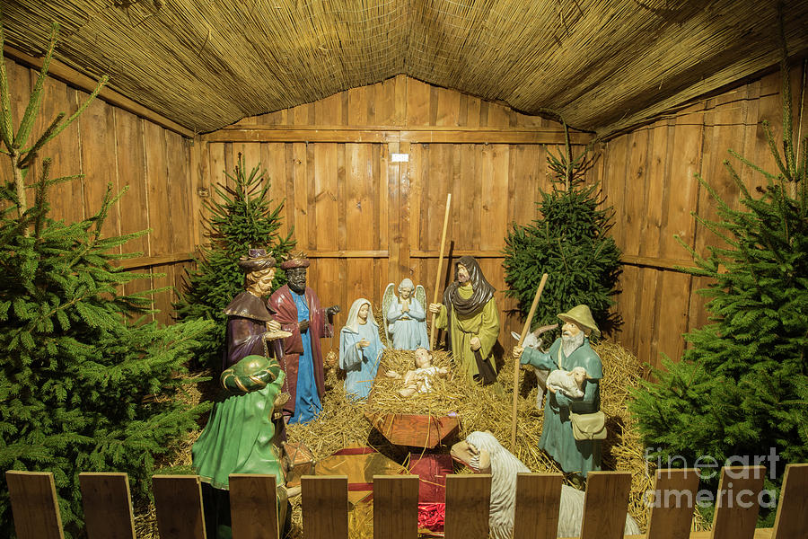 Christmas Photograph - Nativity Scene by Juli Scalzi