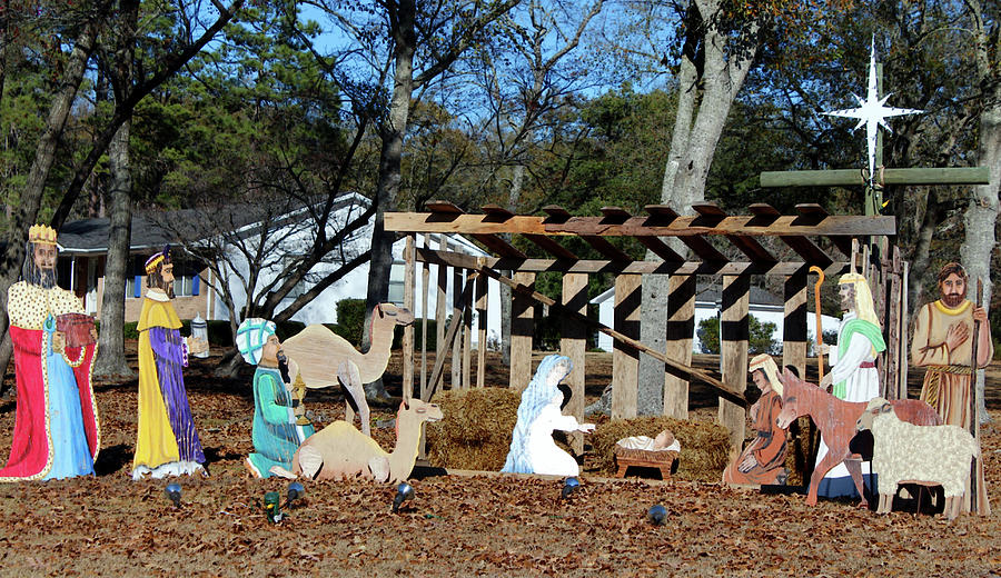 Nativity Scene Photograph by Cynthia Guinn