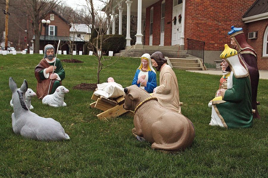 Nativity scene Photograph by Karl Rose