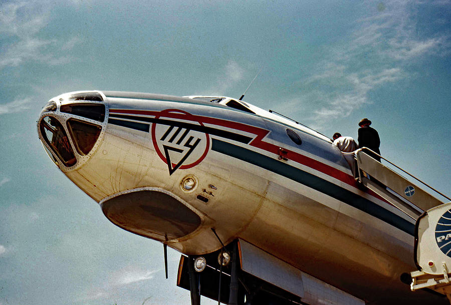 N A T O Code Cleat Tu-114 Photograph by John Schneider