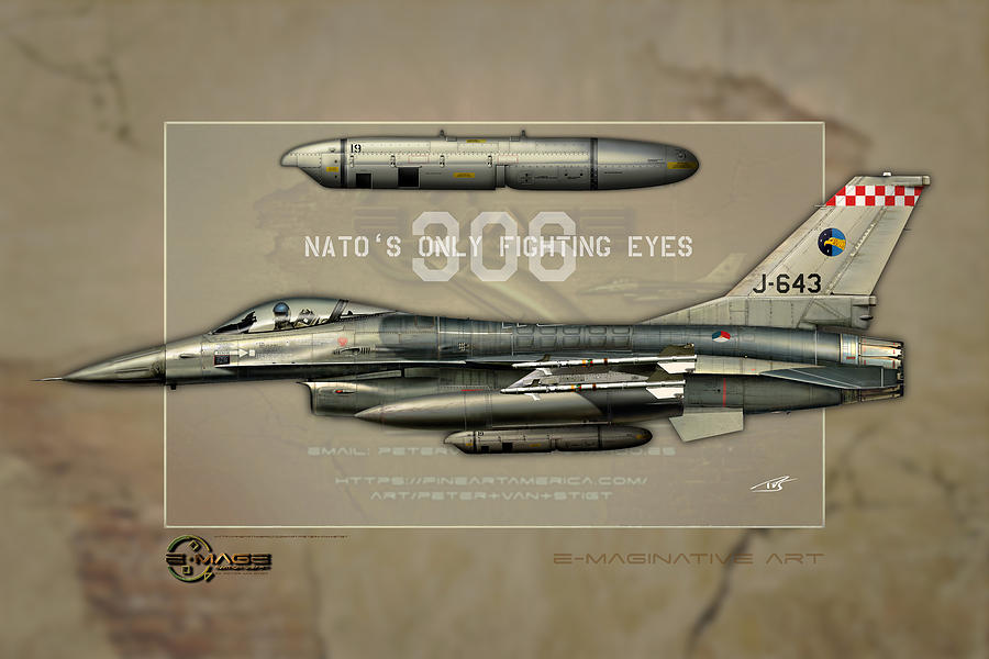 NATOs Only Fighting Eyes Digital Art by Peter Van Stigt