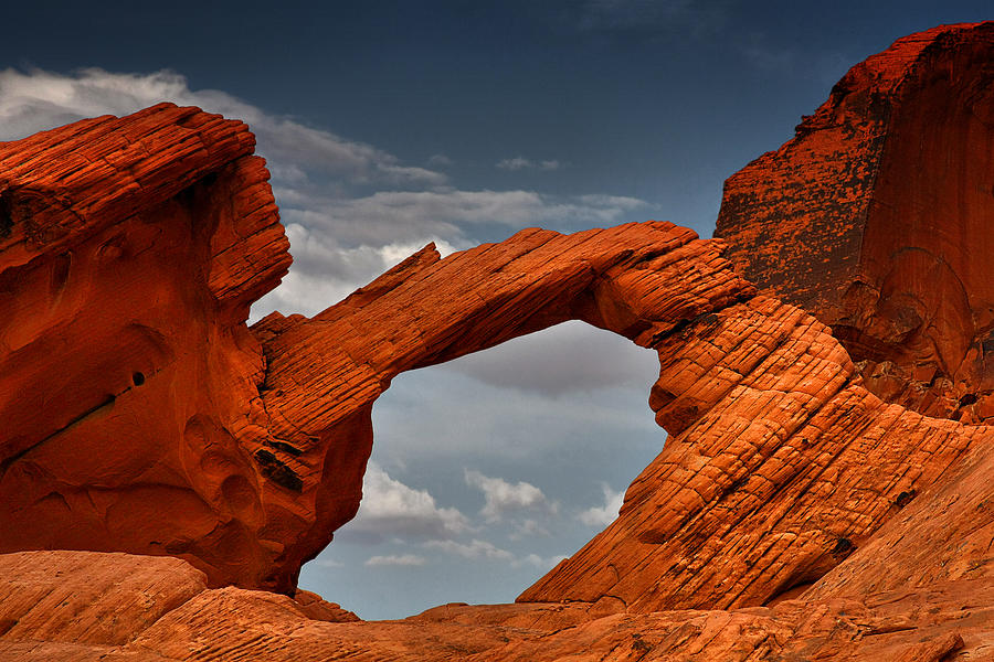 Natural Arch - Valley Of Fire - Nevada Photograph