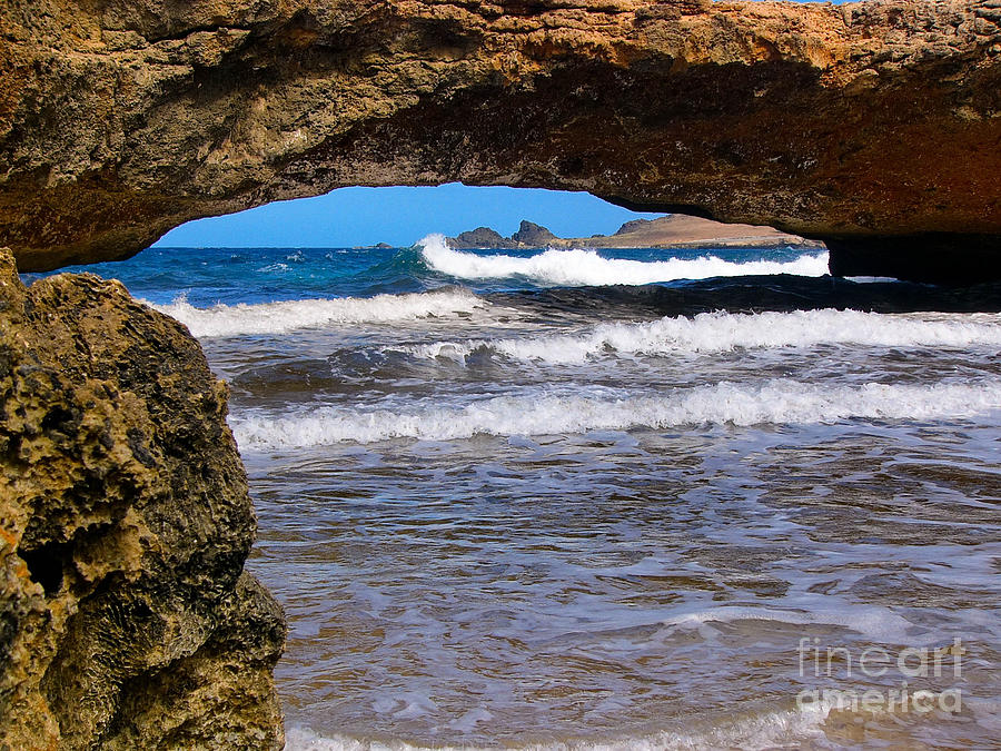 Arch Photograph - Natural Bridge Aruba by Amy Cicconi