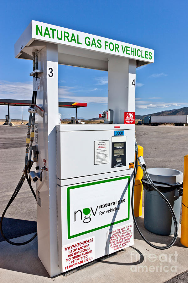 Natural Gas Fuel Pump Photograph by Inga Spence