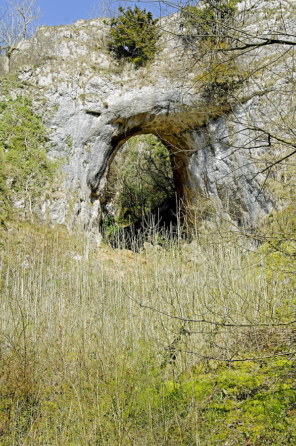 Natural Limestone Arch, Dove Valley Photograph by Rod Johnson