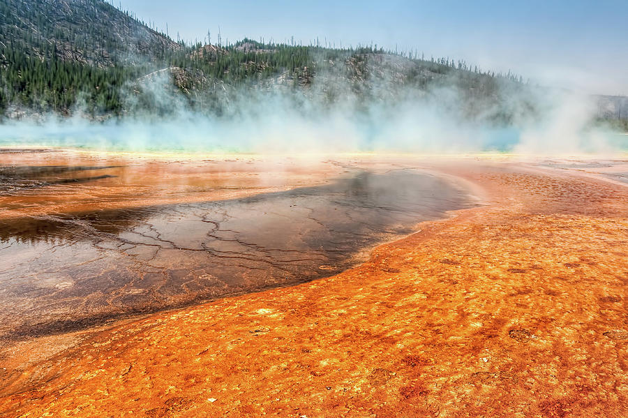 Yellowstone National Park Photograph - Natural Turmoil by John M Bailey