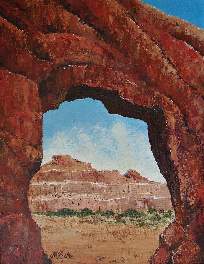 Landscape Painting - Natural Window by Margaret Bobb Landscape Painting - Natural Window by Margaret Bobb