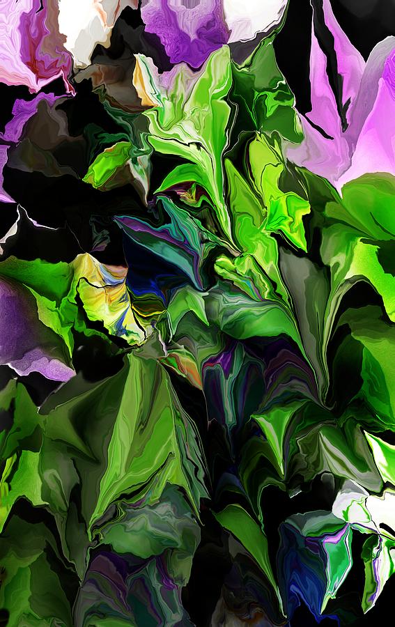 Nature Abstract 101315 Digital Art by David Lane